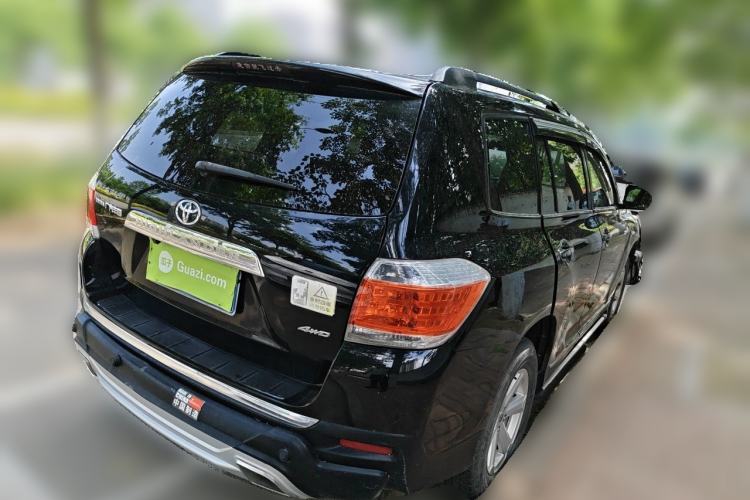 Used Toyota Highlander 2012 2.7L 2WD 5-Seater Elite Edition Rear Right 45 Deg