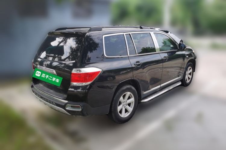 Used Toyota Highlander 2012 2.7L Two-Wheel Drive 7-Seater Elite Edition Rear Right 45 Deg