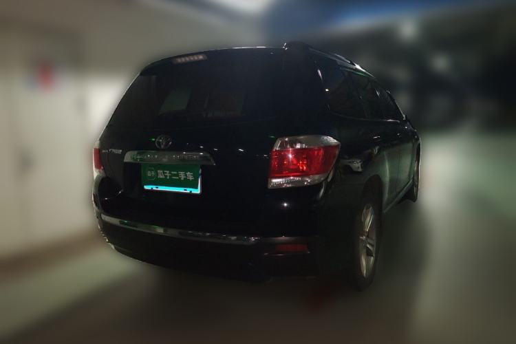 Used Toyota Highlander 2012 2.7L Two-Wheel Drive 7-Seater Luxury Edition Rear Right 45 Deg