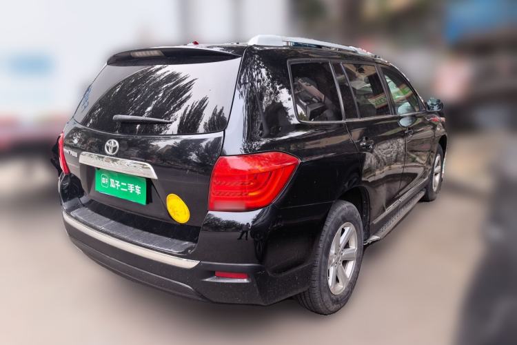 Used Toyota Highlander 2012 2.7L Two-Wheel Drive 7-Seater Elite Edition Rear Right 45 Deg