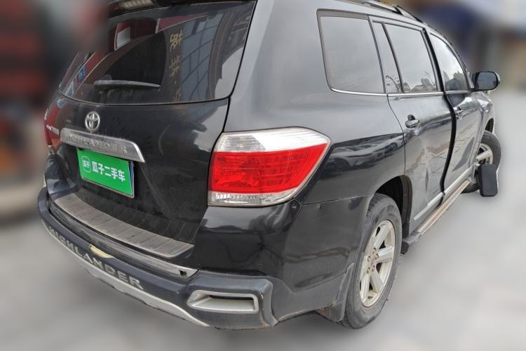 Used Toyota Highlander 2012 2.7L 2WD 5-Seater Elite Edition Rear Right 45 Deg