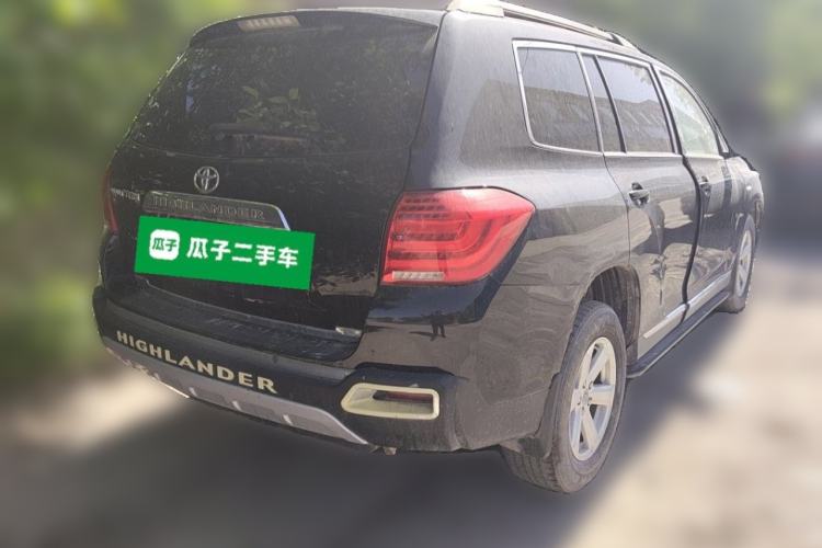 Used Toyota Highlander 2012 2.7L 2WD 5-Seater Elite Edition Rear Right 45 Deg