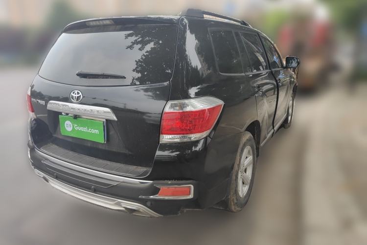 Used Toyota Highlander 2012 2.7L 2WD 5-Seater Elite Edition Rear Right 45 Deg