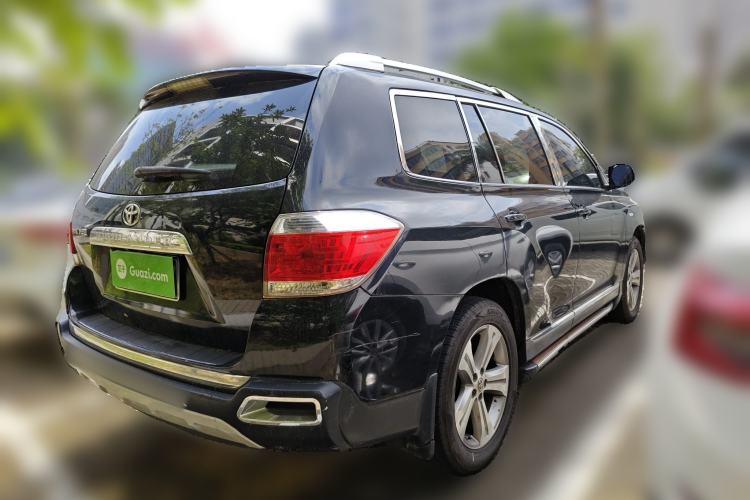 Used Toyota Highlander 2012 2.7L Two-Wheel Drive 7-Seater Luxury Edition Rear Right 45 Deg