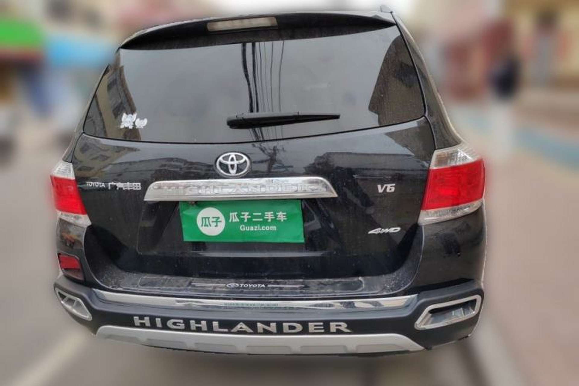 Used Toyota Highlander 2012 3.5L 4x4 7-Seater Elite Edition Rear