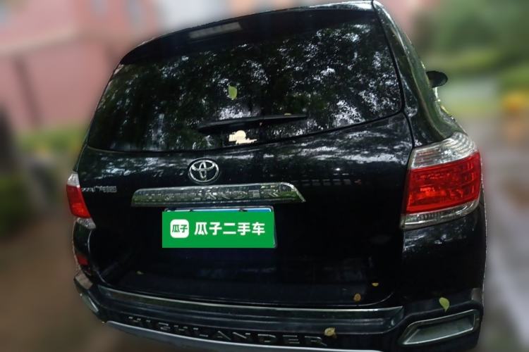 Used Toyota Highlander 2012 2.7L 2WD 5-Seater Elite Edition Rear