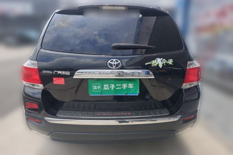 Used Toyota Highlander 2012 2.7L Two-Wheel Drive 7-Seater Elite Edition Rear