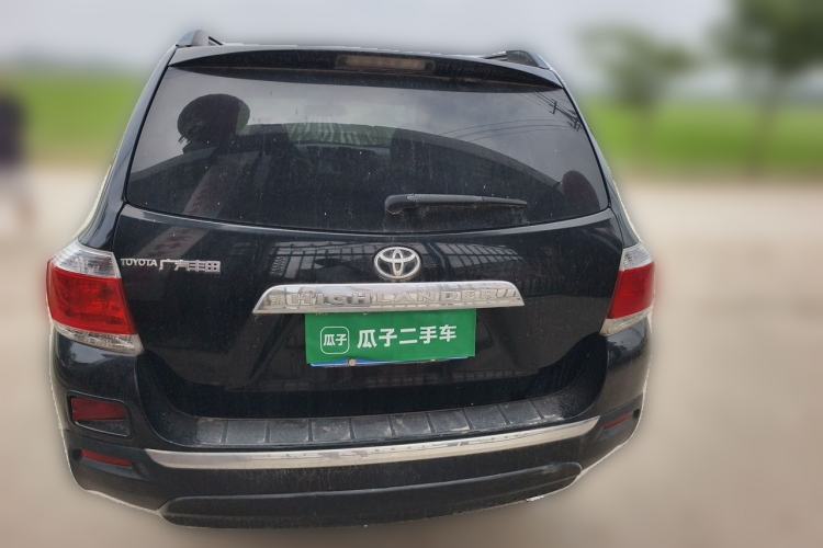 Used Toyota Highlander 2012 2.7L Two-Wheel Drive 7-Seater Elite Edition Rear