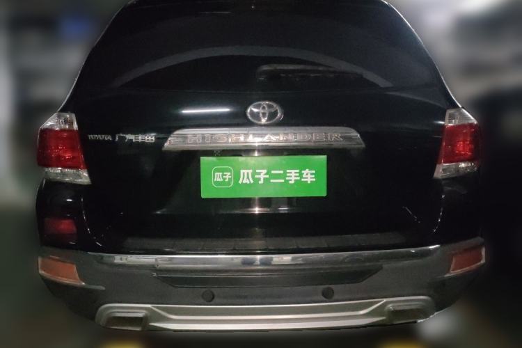 Used Toyota Highlander 2012 2.7L 2WD 5-Seater Elite Edition Rear