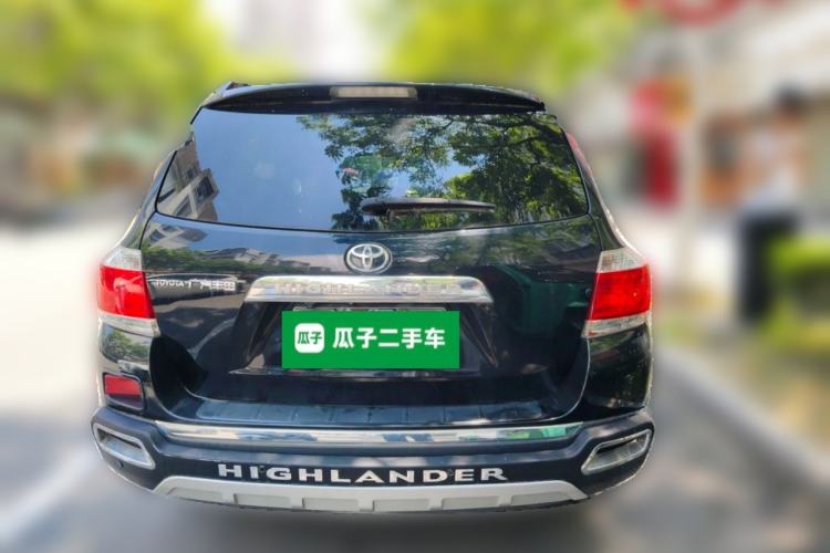 Used Toyota Highlander 2012 2.7L Two-Wheel Drive 7-Seater Luxury Navigation Edition Rear