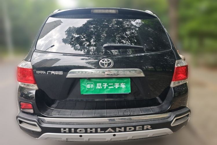 Used Toyota Highlander 2012 2.7L Two-Wheel Drive 7-Seater Elite Edition Rear