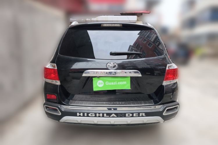 Used Toyota Highlander 2012 2.7L Two-Wheel Drive 7-Seater Elite Edition Rear