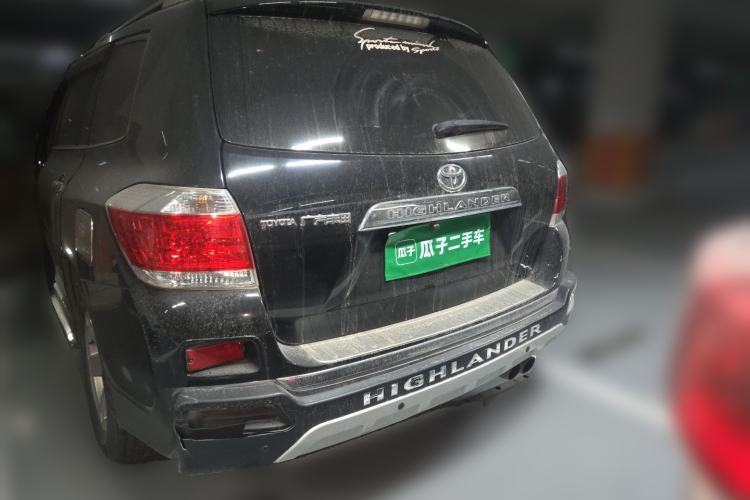 Used Toyota Highlander 2012 2.7L Two-Wheel Drive 7-Seater Elite Edition Rear