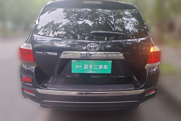 Used Toyota Highlander 2012 2.7L 2WD 5-Seater Elite Edition Rear
