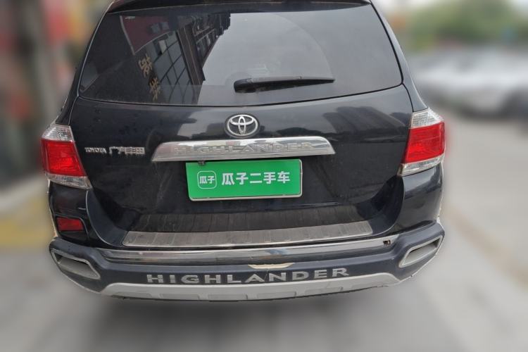 Used Toyota Highlander 2012 2.7L 2WD 5-Seater Elite Edition Rear
