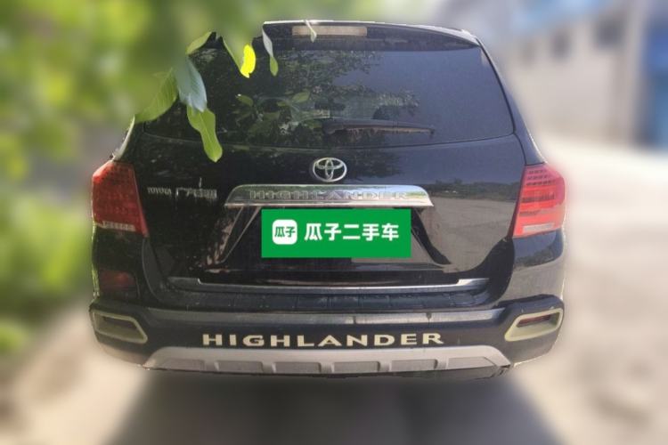 Used Toyota Highlander 2012 2.7L 2WD 5-Seater Elite Edition Rear