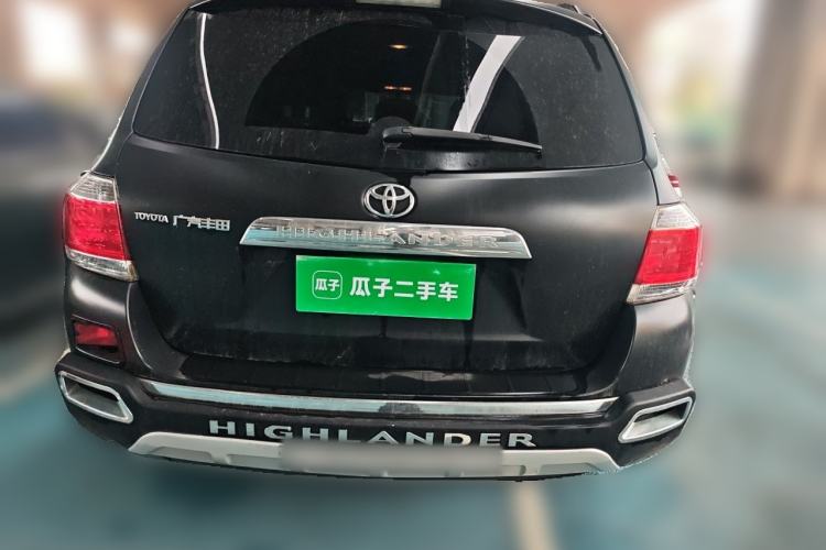 Used Toyota Highlander 2012 2.7L Two-Wheel Drive 7-Seater Luxury Edition Rear