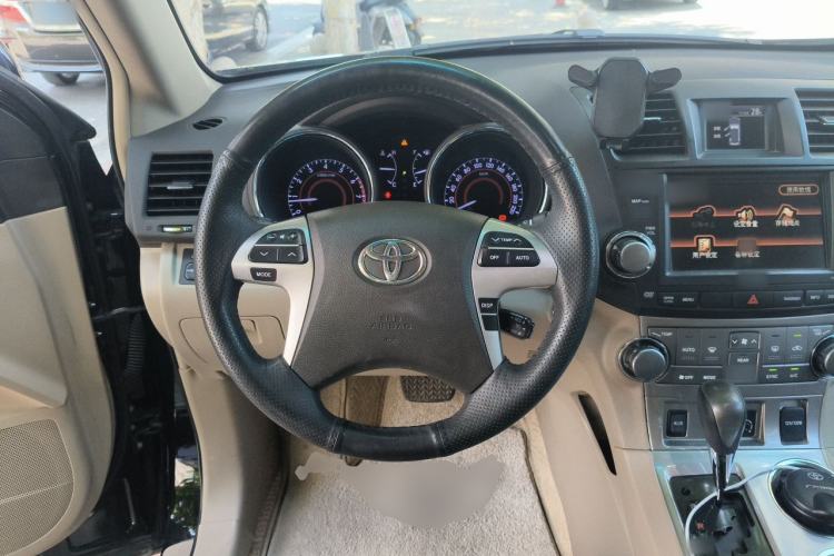 Used Toyota Highlander 2012 2.7L Two-Wheel Drive 7-Seater Luxury Navigation Edition Steering Wheel