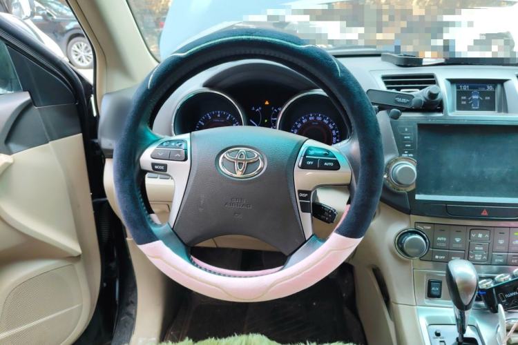 Used Toyota Highlander 2012 2.7L Two-Wheel Drive 7-Seater Luxury Edition Steering Wheel