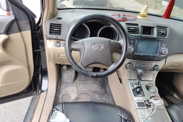 Used Toyota Highlander 2012 2.7L Two-Wheel Drive 7-Seater Elite Edition Steering Wheel