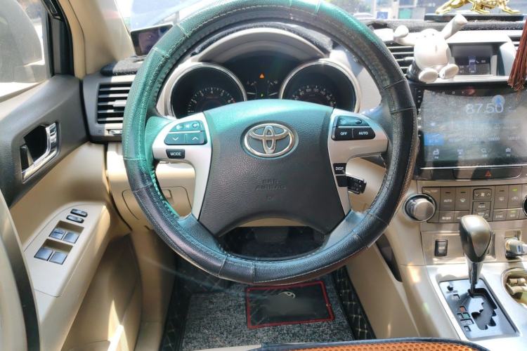 Used Toyota Highlander 2012 2.7L Two-Wheel Drive 7-Seater Luxury Navigation Edition Steering Wheel