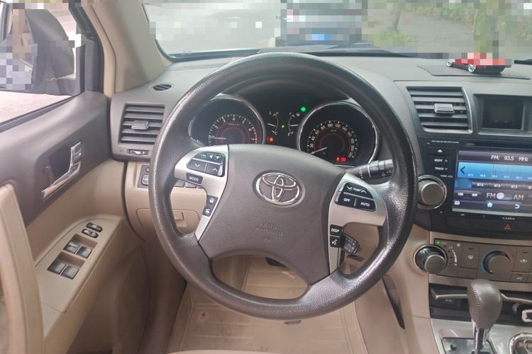 Used Toyota Highlander 2012 2.7L 2WD 5-Seater Elite Edition Steering Wheel