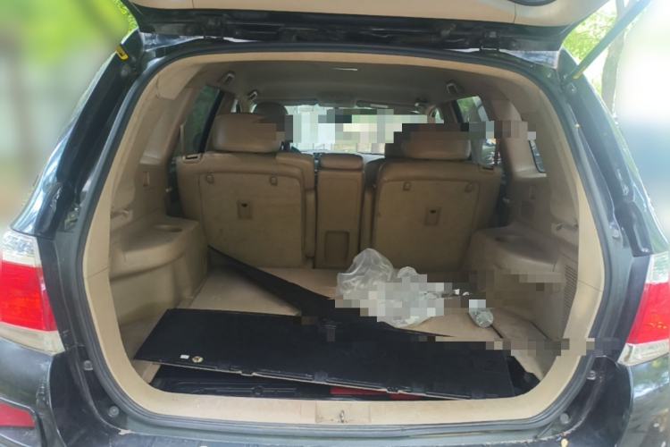 Used Toyota Highlander 2012 2.7L 2WD 5-Seater Elite Edition Trunk