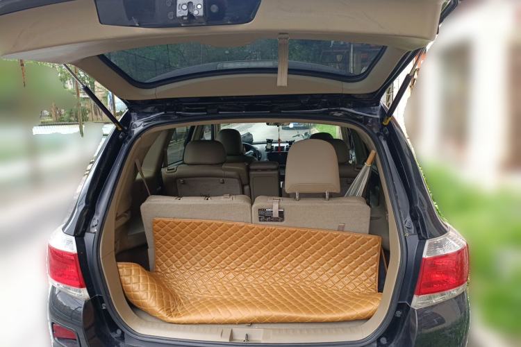 Used Toyota Highlander 2012 2.7L Two-Wheel Drive 7-Seater Luxury Edition Trunk