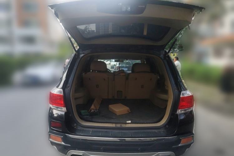 Used Toyota Highlander 2012 2.7L 2WD 5-Seater Elite Edition Trunk