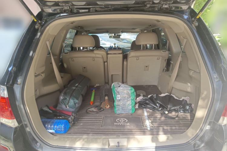 Used Toyota Highlander 2012 2.7L Two-Wheel Drive 7-Seater Luxury Edition Trunk