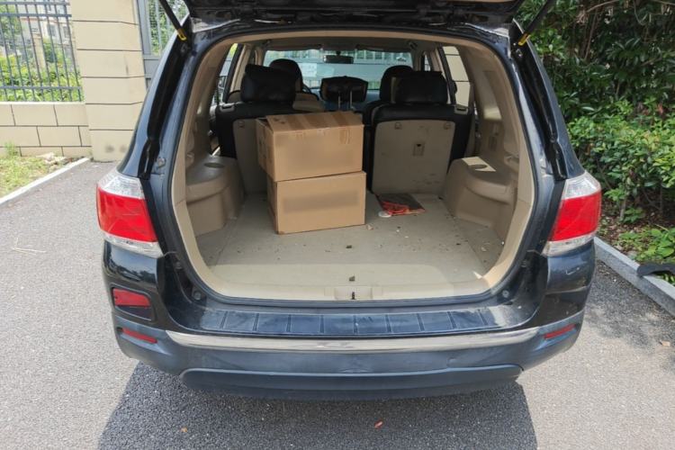 Used Toyota Highlander 2012 2.7L 2WD 5-Seater Elite Edition Trunk