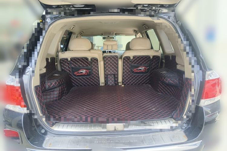Used Toyota Highlander 2012 2.7L 2WD 5-Seater Elite Edition Trunk