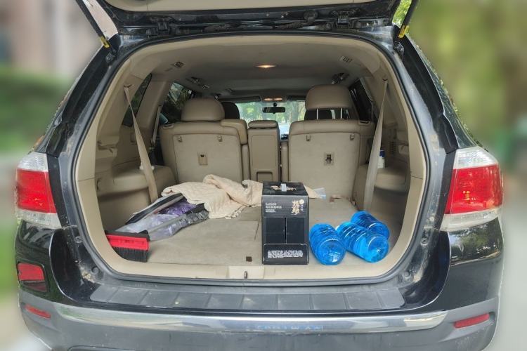 Used Toyota Highlander 2012 2.7L Two-Wheel Drive 7-Seater Luxury Edition Trunk
