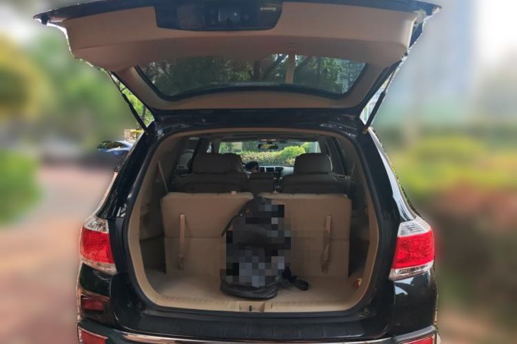 Used Toyota Highlander 2012 2.7L Two-Wheel Drive 7-Seater Luxury Edition Trunk