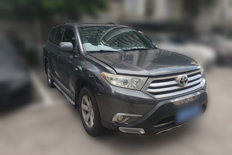 Used Toyota Highlander 2012 2.7L 2WD 5-Seater Elite Edition Front Right 45 Deg