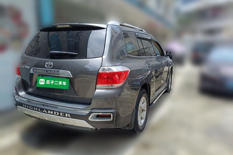 Used Toyota Highlander 2012 2.7L Two-Wheel Drive 7-Seater Elite Edition Rear Right 45 Deg