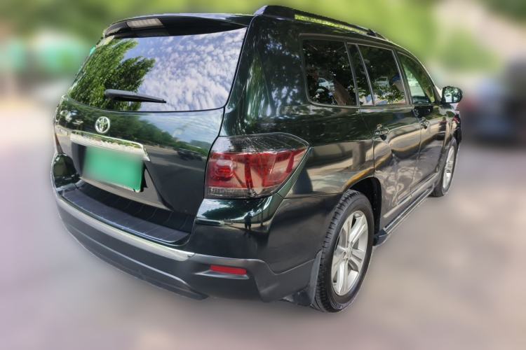 Used Toyota Highlander 2012 2.7L Two-Wheel Drive 7-Seater Luxury Edition Rear Right 45 Deg