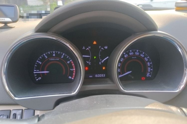 Used Toyota Highlander 2012 2.7L Two-Wheel Drive 7-Seater Luxury Edition Instrument Cluster