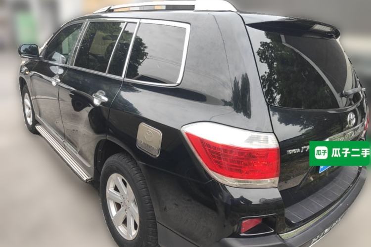 Used Toyota Highlander 2012 2.7L 2WD 5-Seater Elite Edition Rear Left 45 Deg