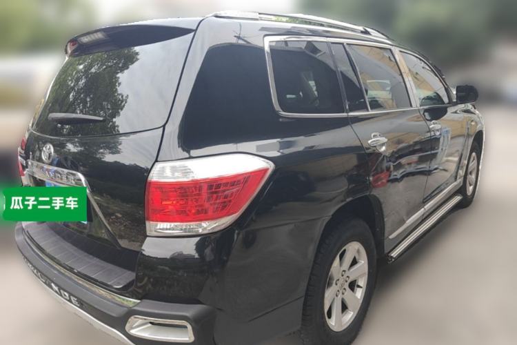 Used Toyota Highlander 2012 2.7L 2WD 5-Seater Elite Edition Rear Right 45 Deg