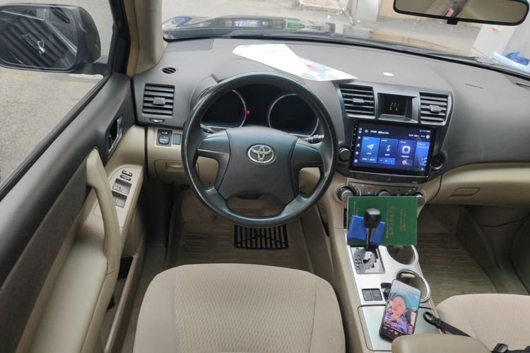 Used Toyota Highlander 2012 2.7L 2WD 5-Seater Elite Edition Steering Wheel