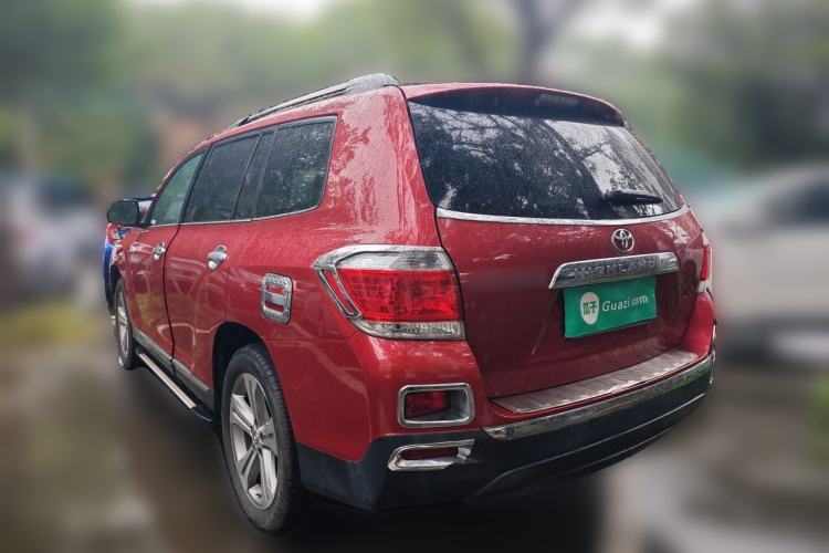 Used Toyota Highlander 2012 2.7L Two-Wheel Drive 7-Seater Luxury Edition Rear Left 45 Deg