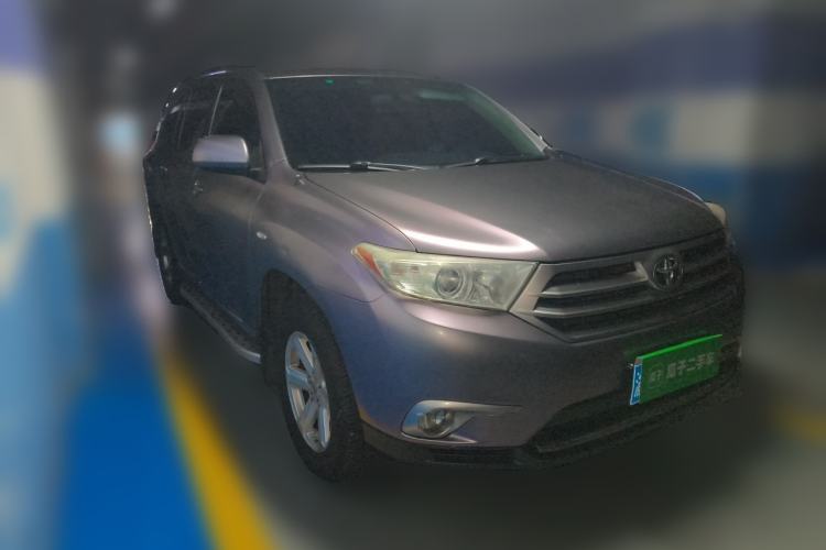 Used Toyota Highlander 2012 2.7L Two-Wheel Drive 7-Seater Elite Edition Front Right 45 Deg