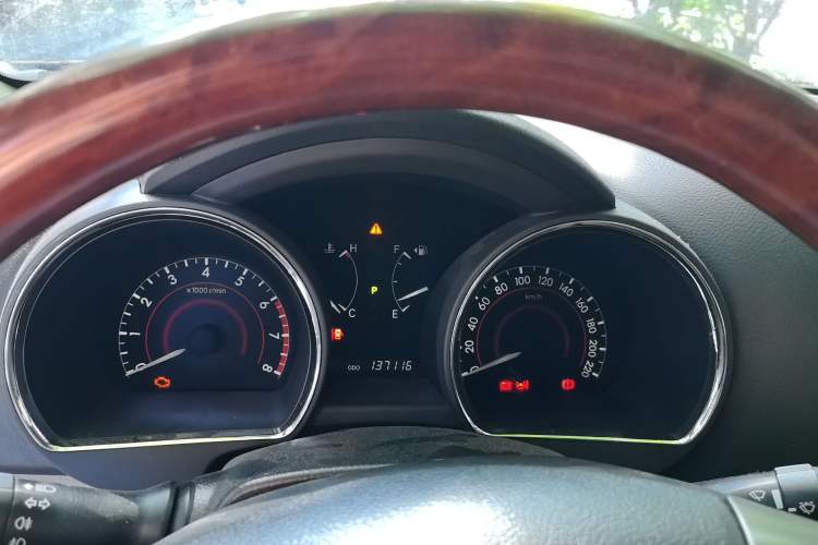 Used Toyota Highlander 2012 2.7L Two-Wheel Drive 7-Seater Luxury Navigation Edition Instrument Cluster