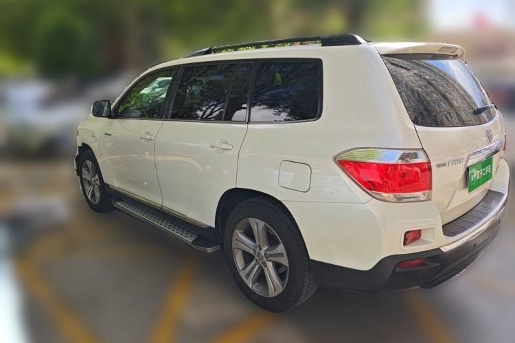 Used Toyota Highlander 2012 2.7L Two-Wheel Drive 7-Seater Luxury Edition Rear Left 45 Deg