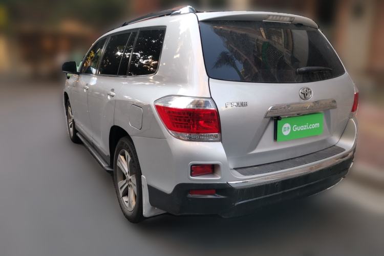 Used Toyota Highlander 2012 2.7L Two-Wheel Drive 7-Seater Luxury Edition Rear Left 45 Deg