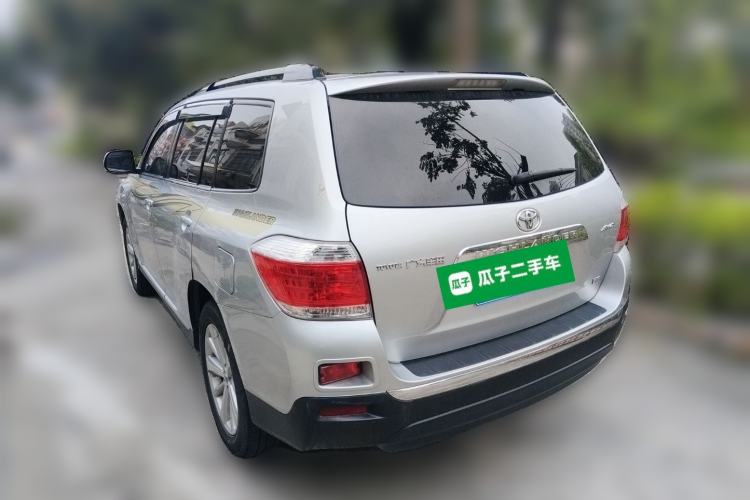 Used Toyota Highlander 2012 3.5L 4x4 7-Seater Luxury Edition with Navigation Rear Left 45 Deg
