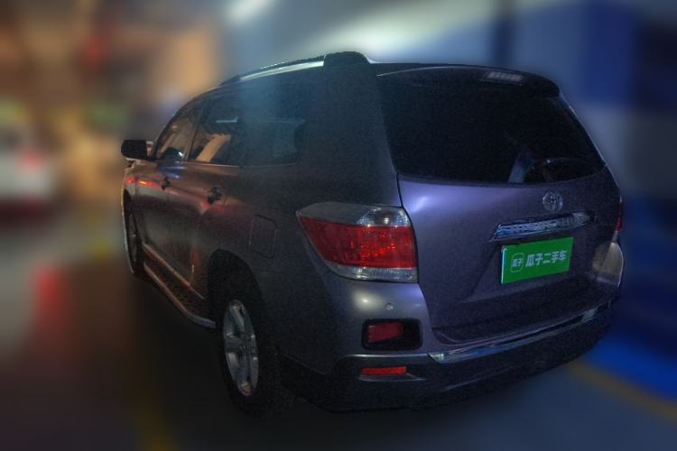 Used Toyota Highlander 2012 2.7L Two-Wheel Drive 7-Seater Elite Edition Rear Left 45 Deg