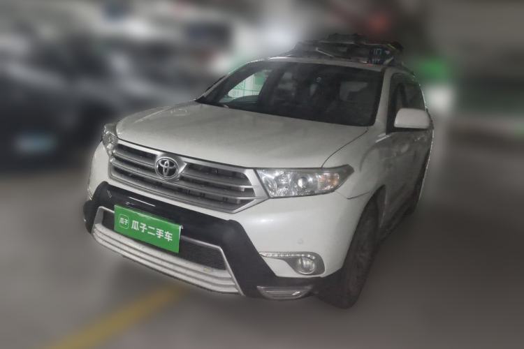 Używany Toyota Highlander 2012 2.7L Two-Wheel Drive 7-Seater Luxury Edition Guazi used car, China used car export, Used car for sale, Used cars, Cheapest cars for sale