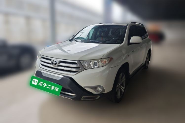 Used Toyota Highlander 2012 2.7L Two-Wheel Drive 7-Seater Luxury Edition Guazi used car, China used car export, Used car for sale, Used cars, Cheapest cars for sale